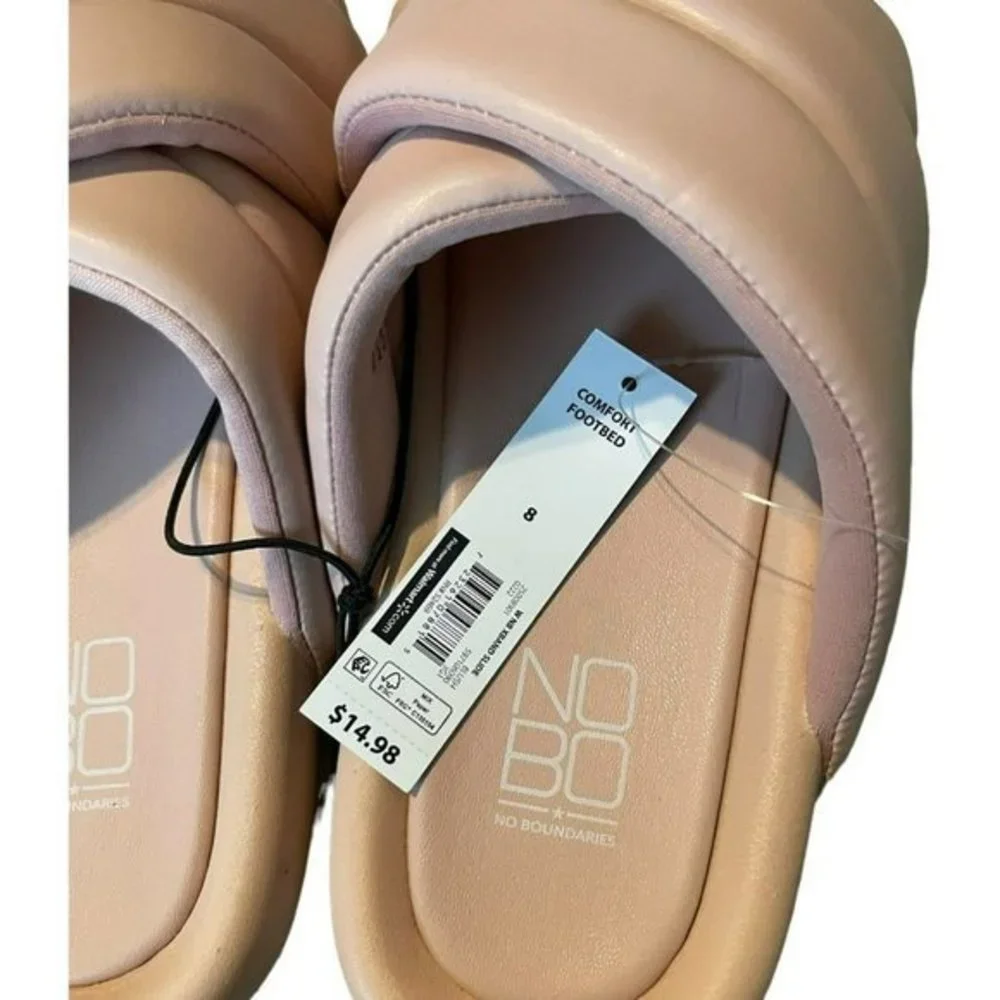 No Boundaries Comfort‎ Footbed Sandals